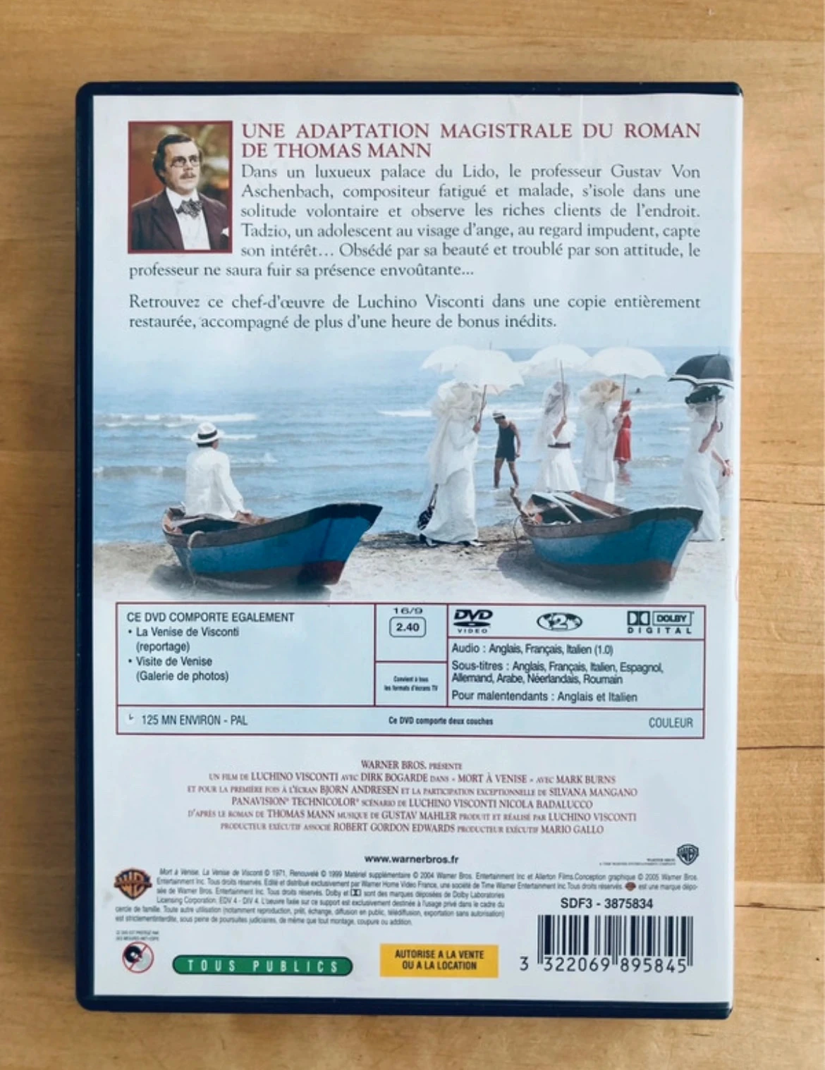 DVD Morte a Venezia di Luchino Visconti. – photo 3